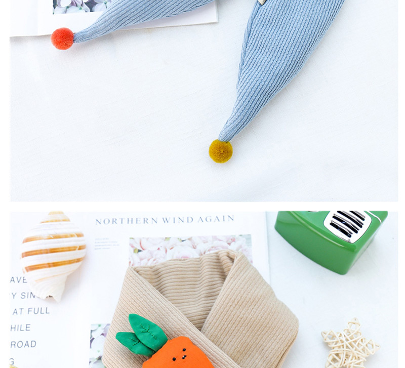 Fashion Caramel Colour Radish Triangle Scarf Baby Scarf,knitting Wool Scaves