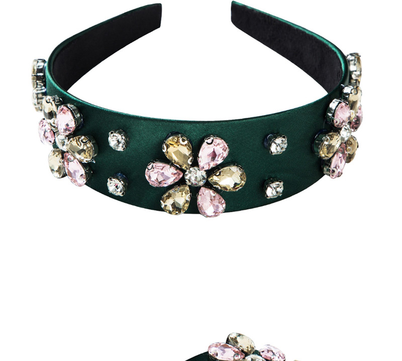 Fashion Black Full Diamond Jewel Headband,Head Band