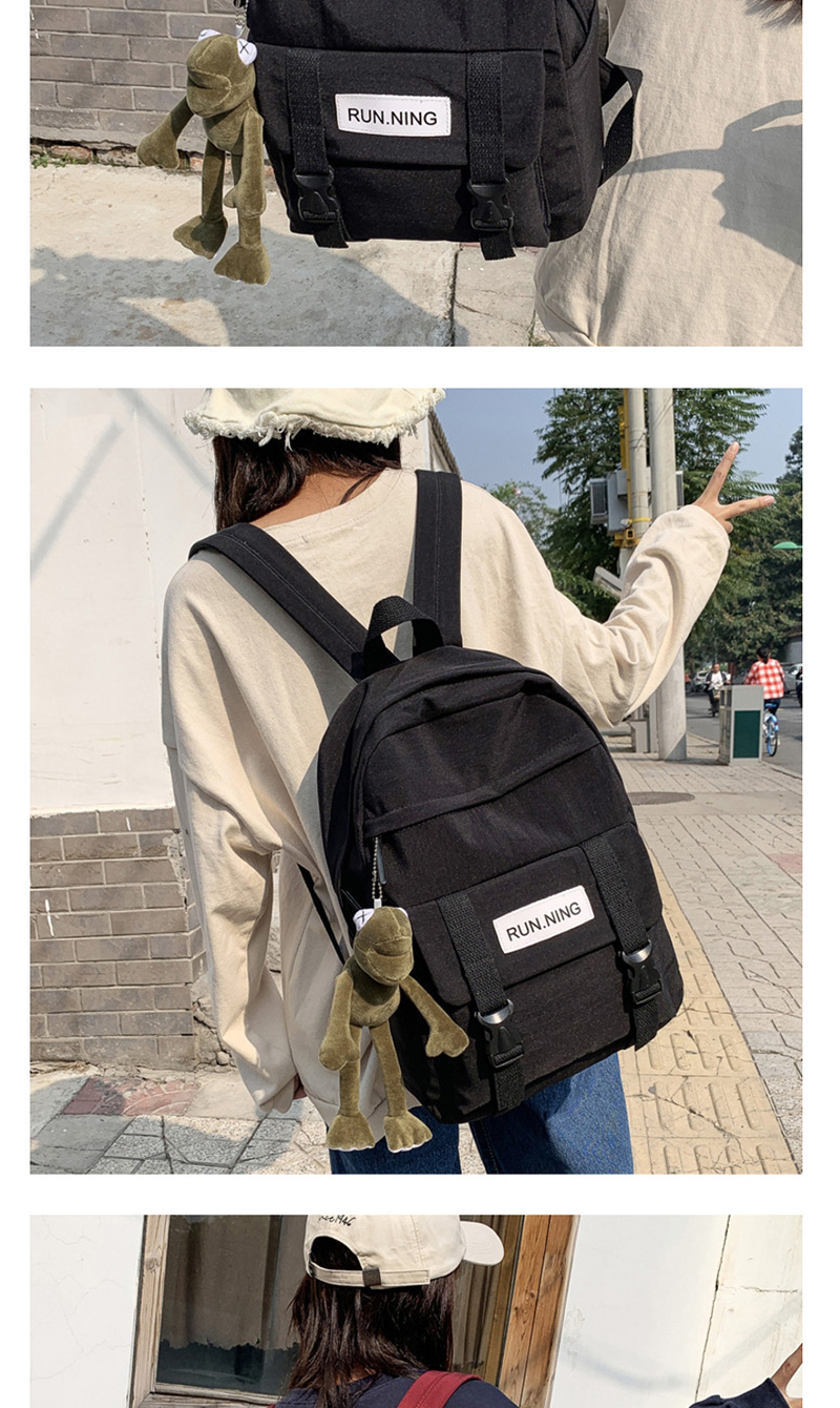 Fashion Pink With Pendant Letter Backpack,Backpack