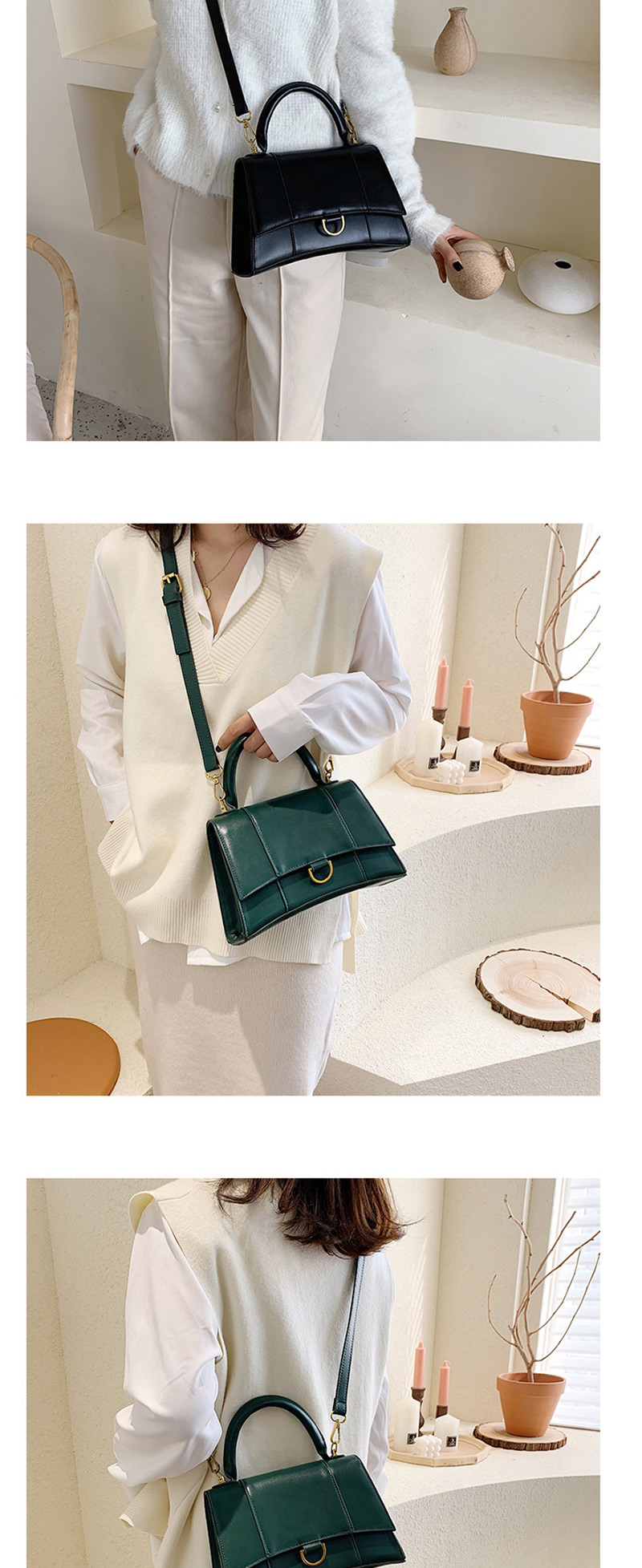 Fashion Green Hand Shoulder Bag,Handbags