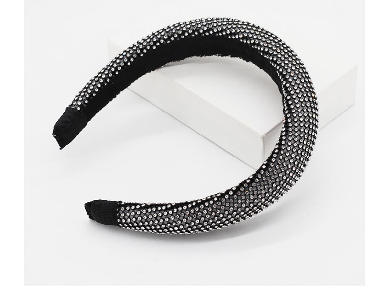 Fashion Black Full Diamond Headband,Head Band