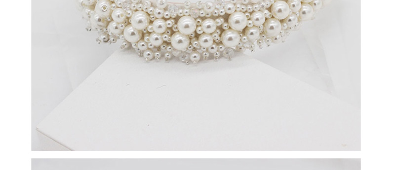 Fashion White Sewing Pearl Headband,Head Band