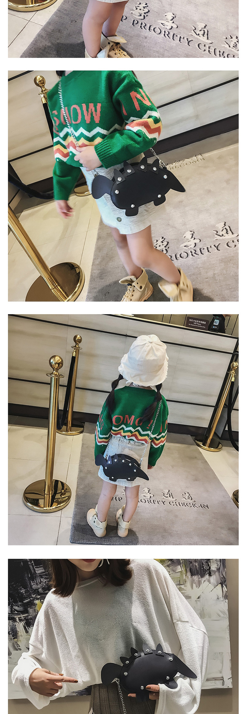 Fashion Gold Dinosaur Children