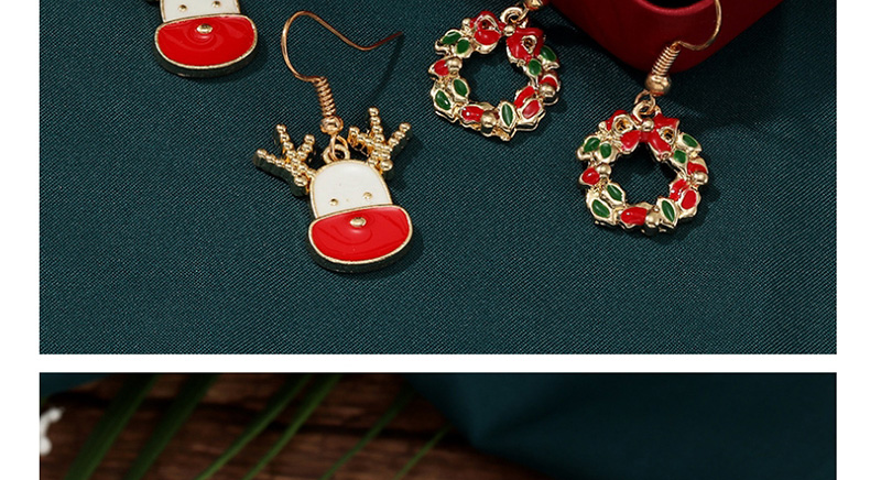 Fashion Color Christmas Cartoon Earrings,Drop Earrings