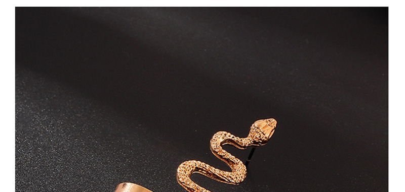 Fashion Gold Metal Snake Earrings,Stud Earrings