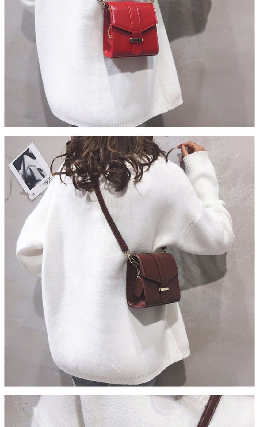 Fashion Caramel Colour Belt Buckle Single Crossbody Bag,Shoulder bags
