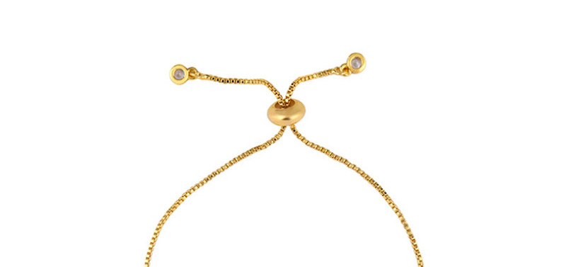 Fashion Ring Gold Natural Abalone Round Cutout Geometric Bracelet,Bracelets
