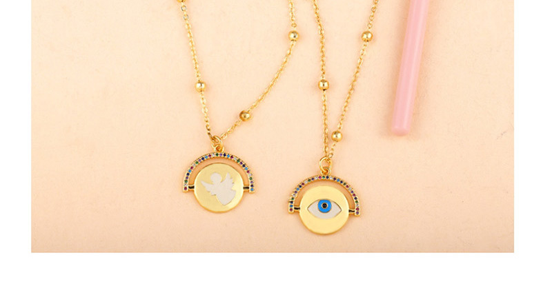 Fashion Eye Diamond Angel Necklace,Necklaces