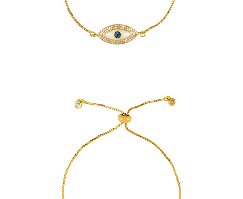 Fashion Gold Drip Eye Bracelet,Bracelets
