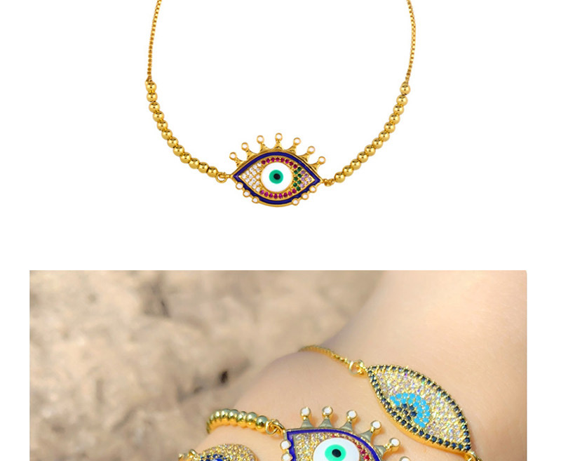 Fashion Gold Drip Eye Bracelet,Bracelets