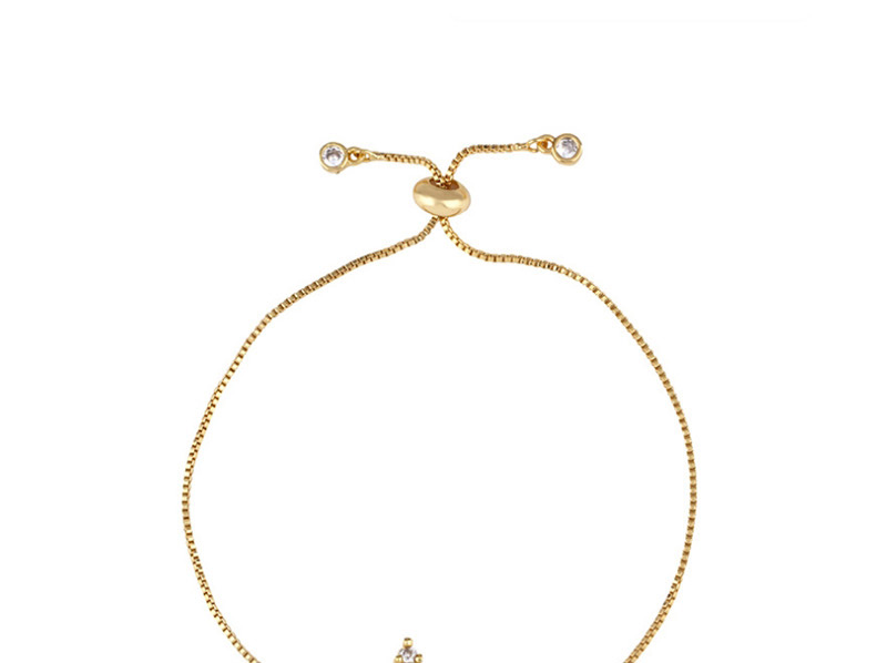 Fashion Scepter Gold Diamond-plated Bracelet,Bracelets