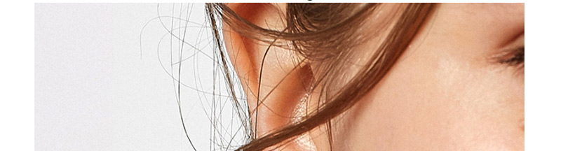 Fashion Deep Color 1 Copper Fittings Drop Oil Rainbow Ear Clip,Clip & Cuff Earrings