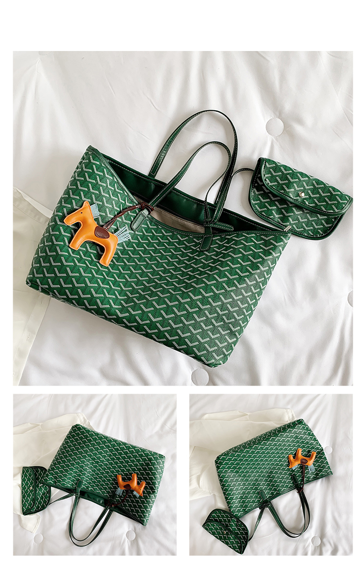 Fashion Green Printed Mother Handbag,Messenger bags