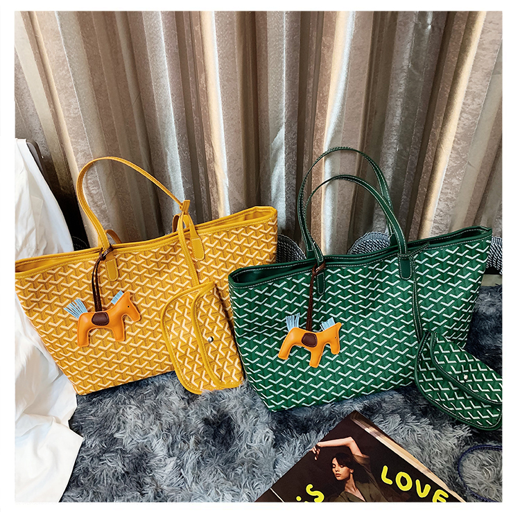 Fashion Yellow Printed Mother Handbag,Messenger bags