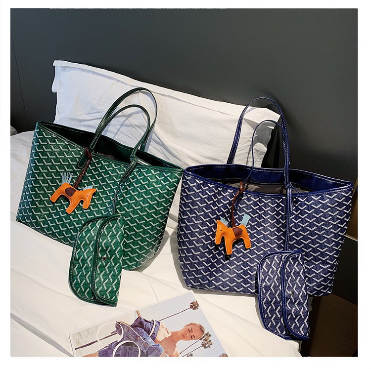 Fashion Blue Printed Mother Handbag,Messenger bags
