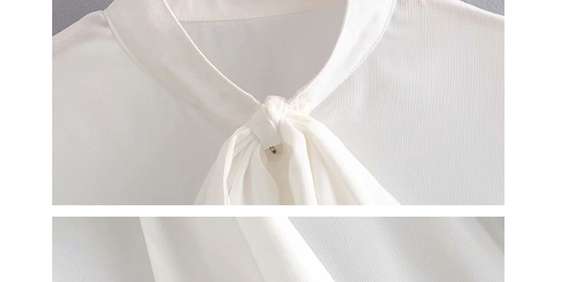Fashion White Bow Tie Shirt,Hair Crown