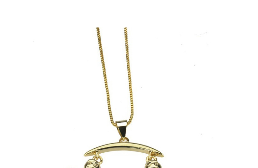 Fashion Gold Zirconium Kids Necklace,Necklaces