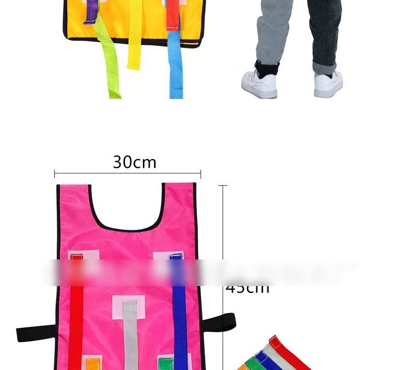 Fashion Pink Vest Tail Sticky Jersey Outdoor Children