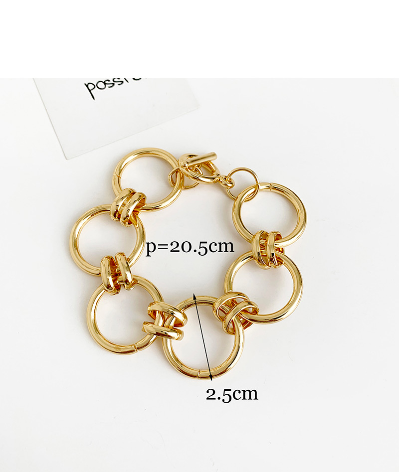 Fashion Gold Alloy Chain Bracelet,Fashion Bracelets