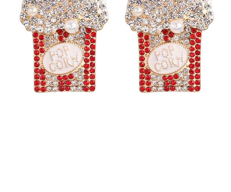 Fashion Color Popcorn Cup Earrings,Stud Earrings