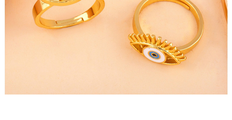 Fashion Blue Eye Drop Ring,Rings