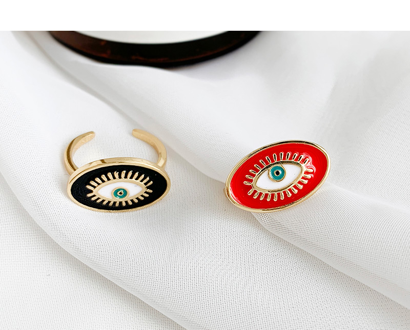 Fashion Red Copper Love Eye Ring,Rings