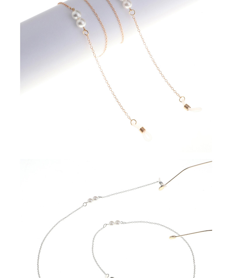 Fashion Gold Non-fading Pearl Eyeglass Chain,Sunglasses Chain