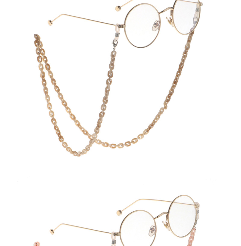 Fashion Blue Acrylic Leopard Thin Chain Glasses Chain,Sunglasses Chain