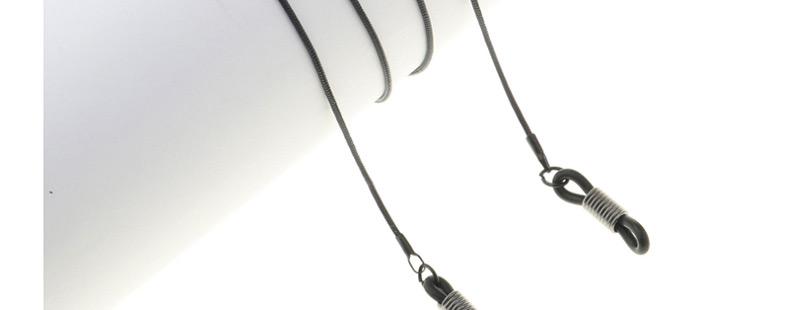 Fashion Black Non-fading 1.2mm Copper Snake Chain Glasses Chain,Sunglasses Chain