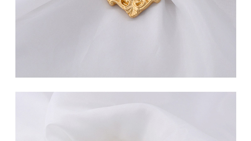 Fashion Gold Carved Mirror Photo Frame Brooch,Korean Brooches