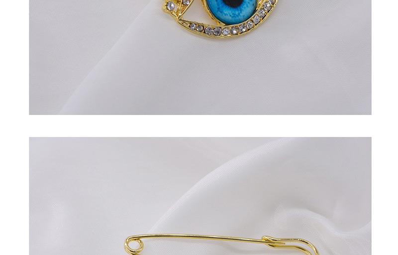 Fashion Gold Pearl Eye Brooch,Korean Brooches