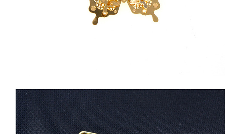 Fashion Gold Butterfly Large Brooch,Korean Brooches