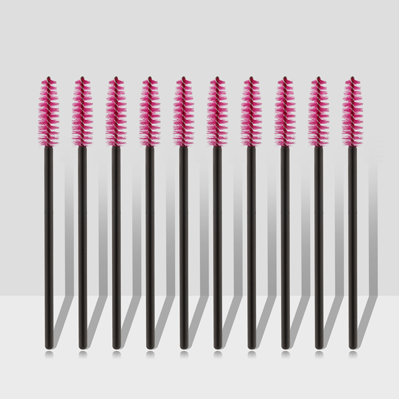 Fashion Rose Red 50 Sticks Of Eyelash Brush,Beauty tools
