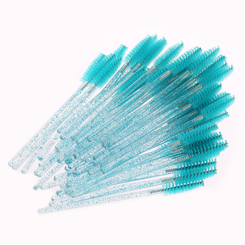 Fashion Crystal Rose 50 Sticks Of Eyelash Brush,Beauty tools