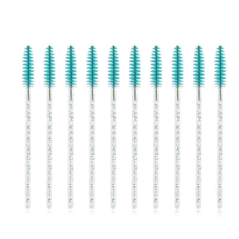 Fashion Crystal Rose 50 Sticks Of Eyelash Brush,Beauty tools