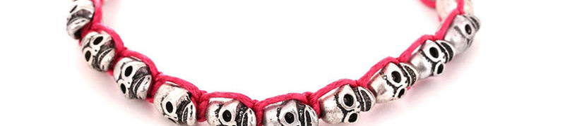 Fashion Red Alloy Woven Braided Bracelet,Fashion Bracelets