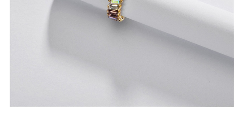 Fashion Light Color Alloy T Diamond Gemstone Ring,Fashion Rings
