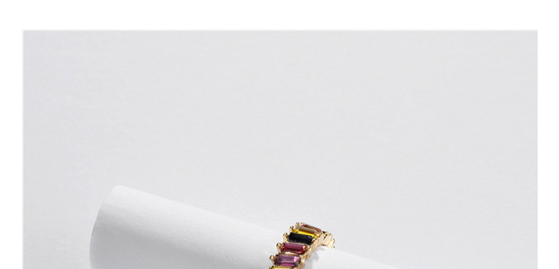 Fashion Dark Color Alloy T Diamond Gemstone Ring,Fashion Rings