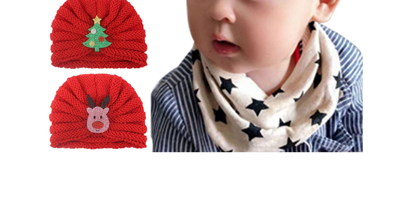 Fashion 5-color Mixed Shot Multiple Cartoon Knitted Wool Children
