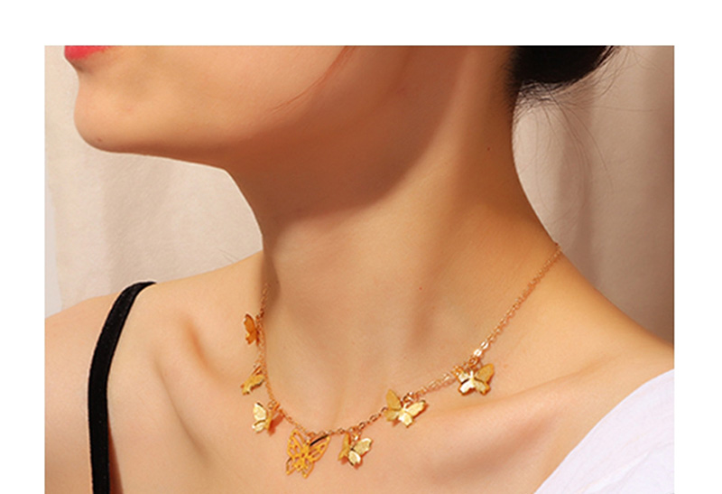 Fashion Gold Butterfly Necklace,Pendants