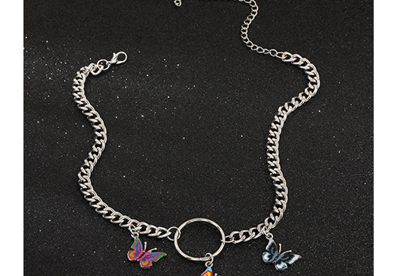 Fashion Silver Butterfly Necklace,Pendants