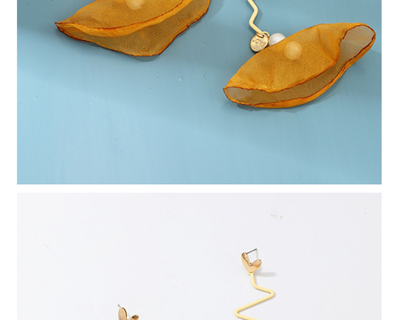 Fashion Gold Flower Earrings,Drop Earrings
