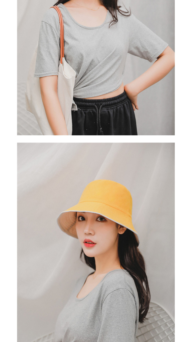 Fashion Camel Sunscreen Double-sided Folding Fisherman Hat,Sun Hats