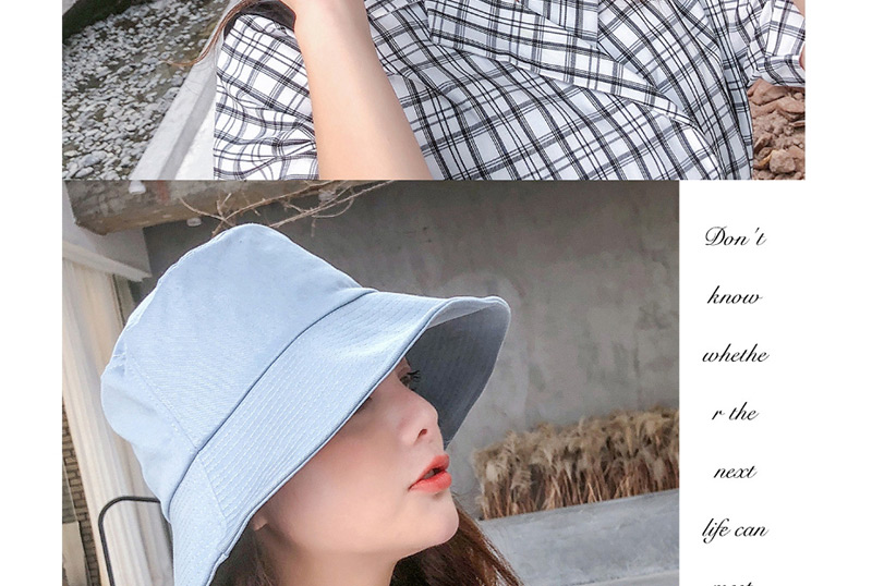 Fashion Blue Foldable Sunhat,Sun Hats