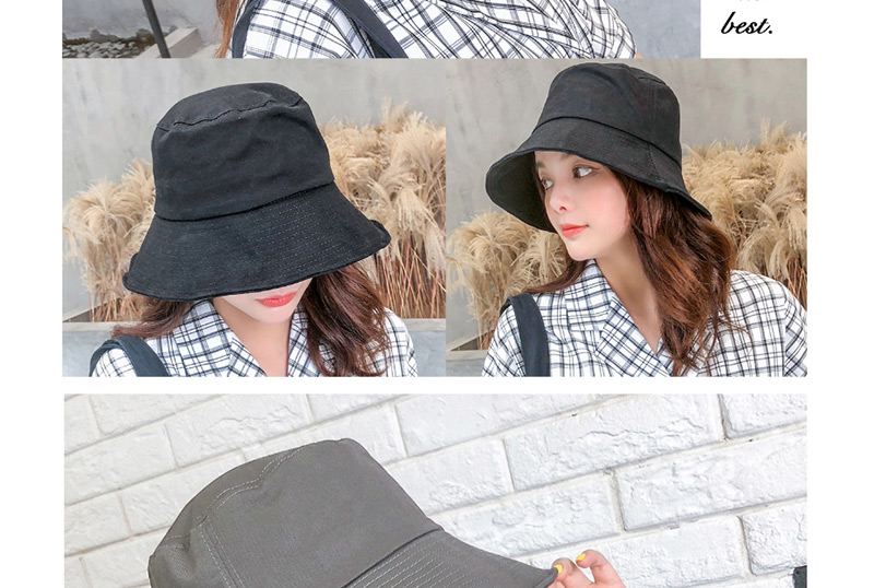 Fashion Black Foldable Sunhat,Sun Hats
