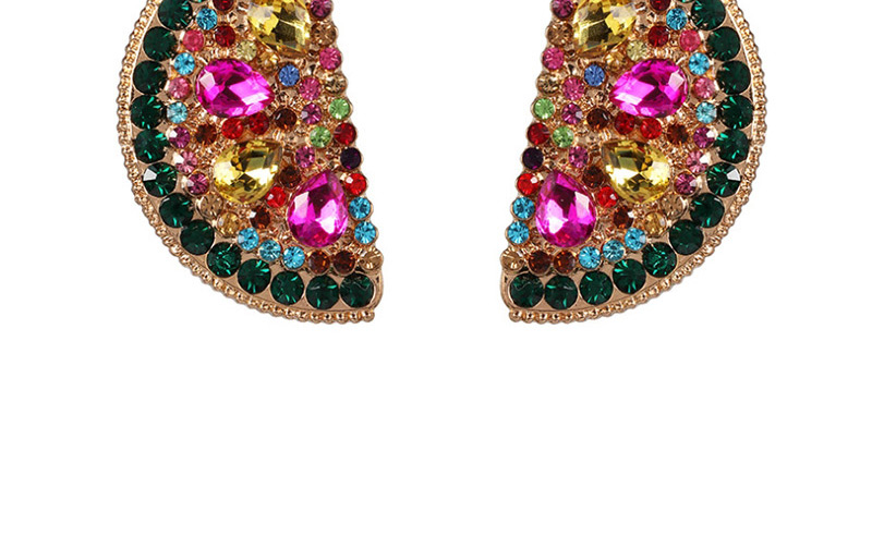 Fashion Color Grapefruit Three-dimensional Simulation Fruit Earrings,Stud Earrings