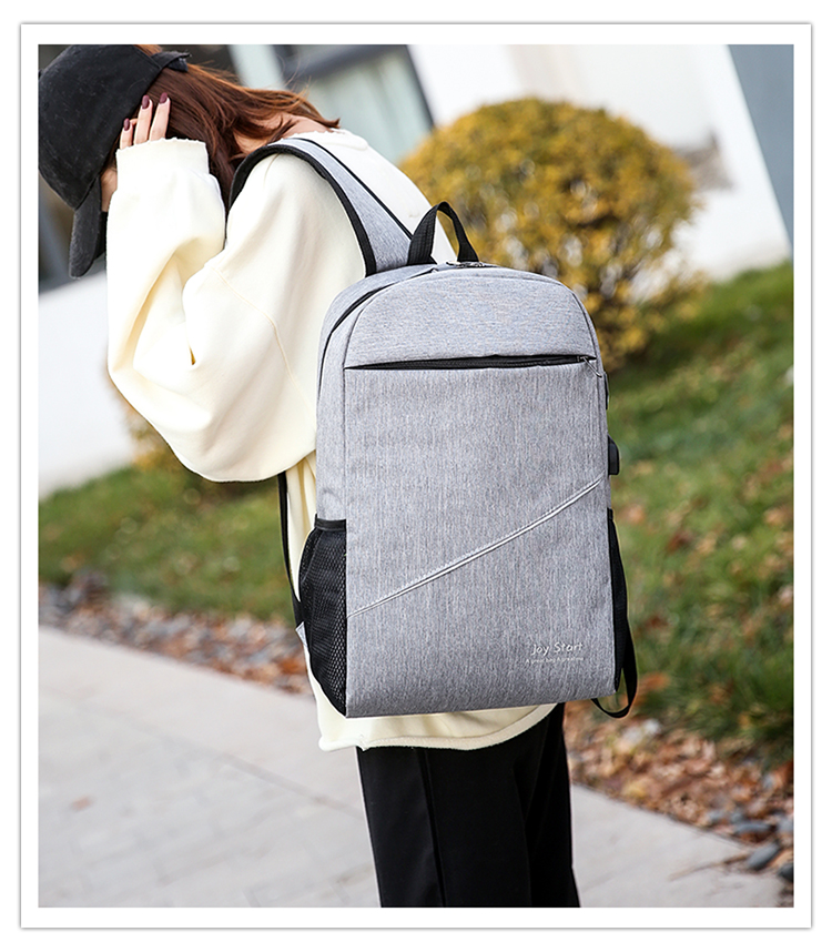 Fashion Black Letter Shoulder Bag Three-piece,Backpack