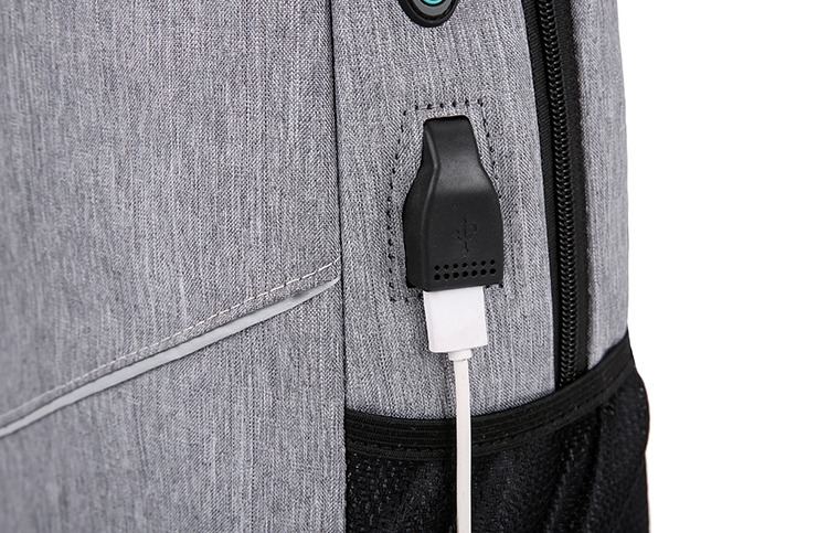 Fashion Gray Letter Shoulder Bag Three-piece,Backpack
