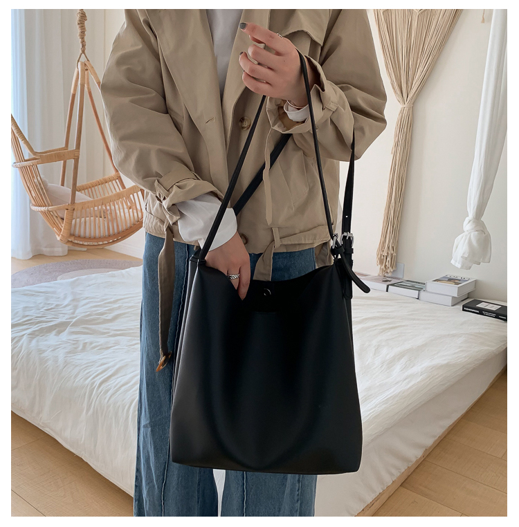 Fashion Black Belt Hand Strap Shoulder Bag,Messenger bags