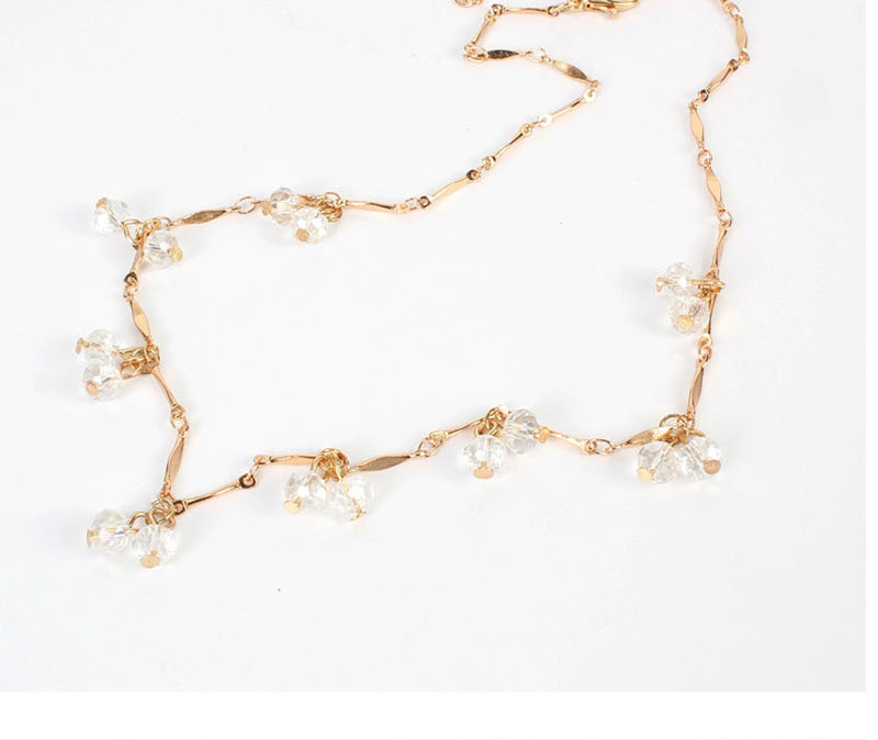 Fashion White Crystal Necklace,Pendants